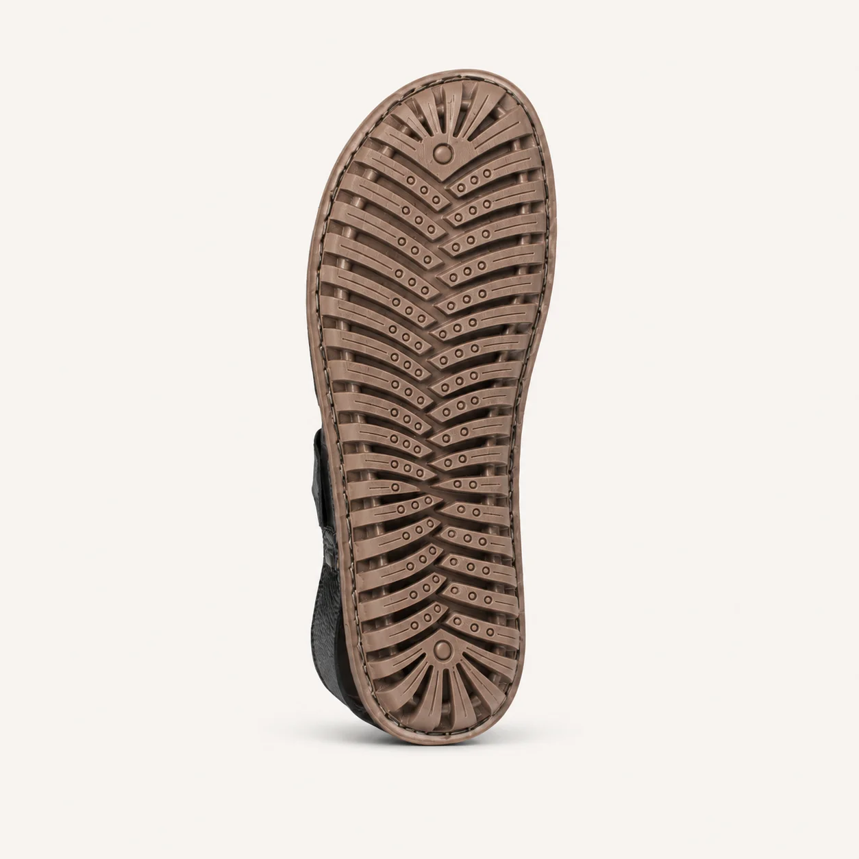 MEN'S LEATHER SANDAL STITEHED SOLE - view 0