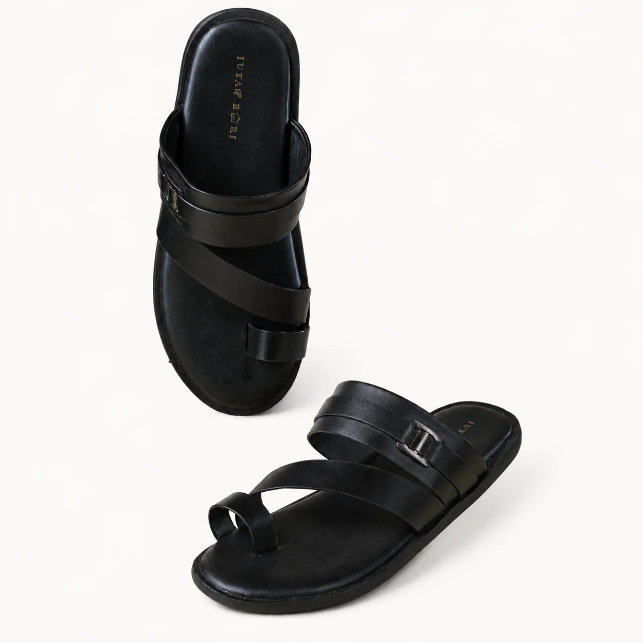 MULTI-STRAP TOE RING SANDAL - view 0