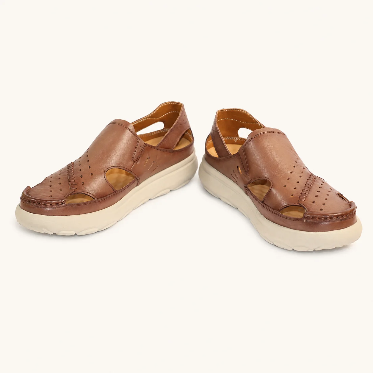 RAVIK-PREMIUM LEATHER SANDAL - view 2