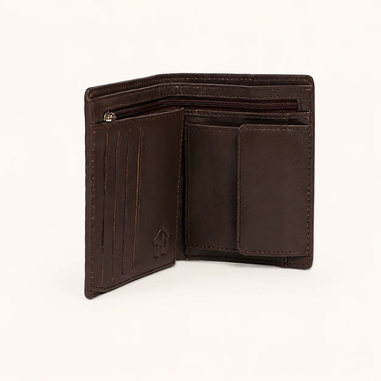 TEXTURED PANEL SHORT WALLET - view 5